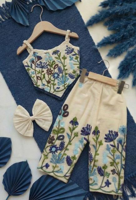 Flora Co-ord set cotton Kids clothing wholesale market in Surat - wholesale export